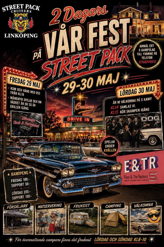 Streetpack Cruisers Vårfest
