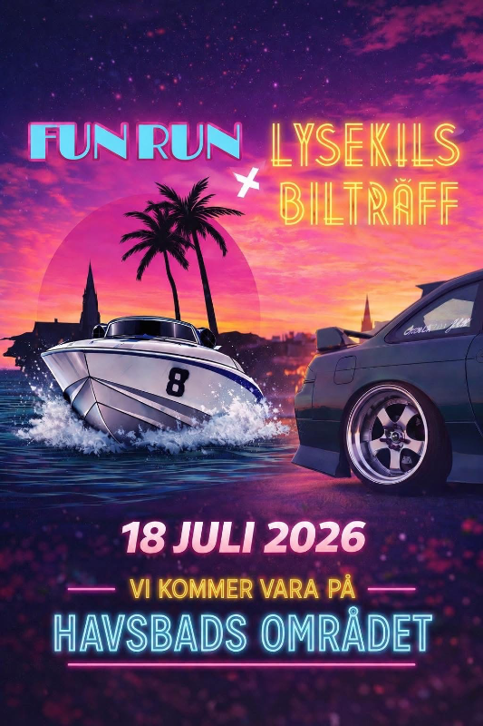 Fun run x Lysekils bilträff