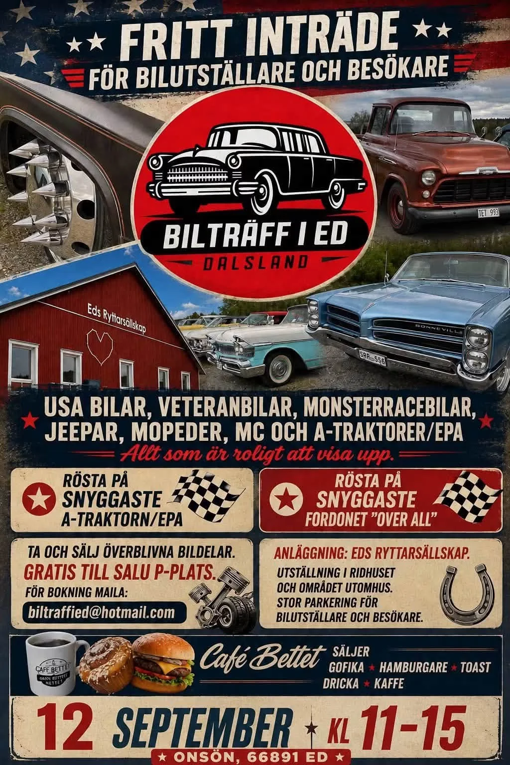 Bilträff i Ed