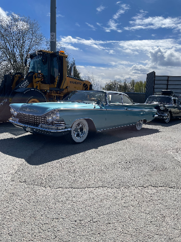 Oden motorshow – bild 8 av 9 (Odensbacken, 25 apr. 2026) USA-bilar på Jalopy