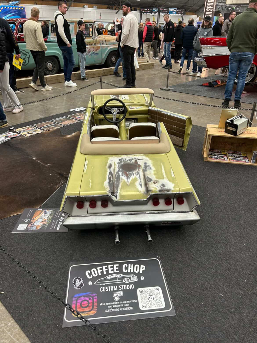 Custom Motor Show – bild 16 av 19 (Elmiavägen, 3 apr. 2026) USA-bilar på Jalopy