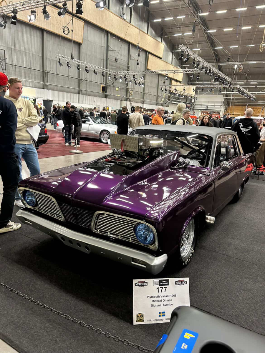 Custom Motor Show – bild 11 av 19 (Elmiavägen, 3 apr. 2026) USA-bilar på Jalopy