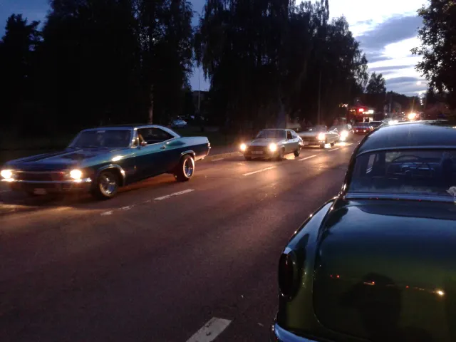 Älvdalen Musik & Motorfestival – bild 19 av 20 (Älvdalen, 6 aug. 2026) USA-bilar på Jalopy