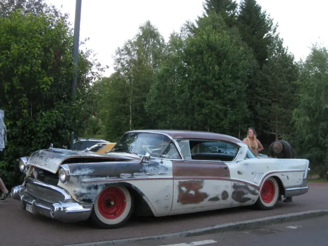 Älvdalen Musik & Motorfestival – bild 16 av 20 (Älvdalen, 6 aug. 2026) USA-bilar på Jalopy