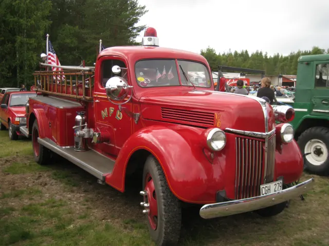 Älvdalen Musik & Motorfestival – bild 9 av 20 (Älvdalen, 6 aug. 2026) USA-bilar på Jalopy