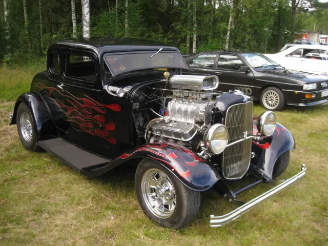 Älvdalen Musik & Motorfestival – bild 7 av 20 (Älvdalen, 6 aug. 2026) USA-bilar på Jalopy