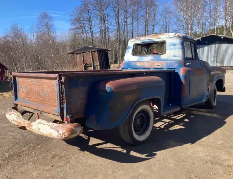 Chevrolet 1958 Chevrolet -58 Apache 3200 Stepside Pickup till salu i Tidaholm – bild 3 av 8