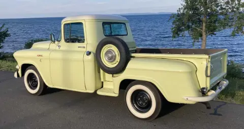Chevrolet 1956 GMC -56 100 Shortbed Stepside Pickup till salu i Tidaholm – bild 3 av 8
