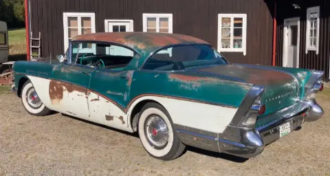 Buick 1957 Buick  Roadmaster -57 4dr Hardtop till salu i Tidaholm – bild 3 av 8