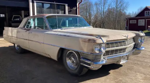Cadillac 1964 Cadillac -64 Sedan de ville 4 window till salu i Tidaholm – bild 4 av 8