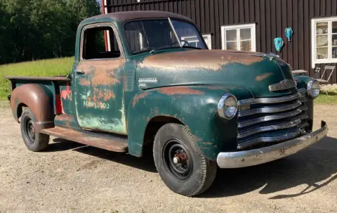 Chevrolet 1949 Chevrolet -49  3600 Stepside Pickup  till salu i Tidaholm – bild 4 av 8