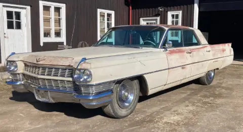 Cadillac 1964 Cadillac -64 Sedan de ville 4 window till salu i Tidaholm – bild 2 av 8