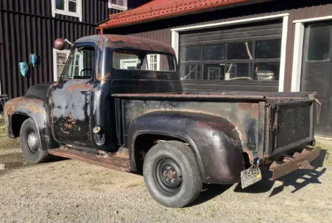 Ford 1953 Ford F100 Shortbed Stepside Pickup 1953  till salu i Tidaholm – bild 3 av 8