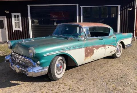 Buick 1957 Buick  Roadmaster -57 4dr Hardtop till salu i Tidaholm – bild 4 av 8