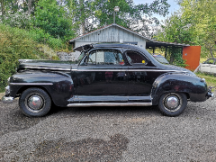 Plymouth 1947 Plymouth Special Deluxe business coupe 1947 till salu i Ätran – bild 2 av 5