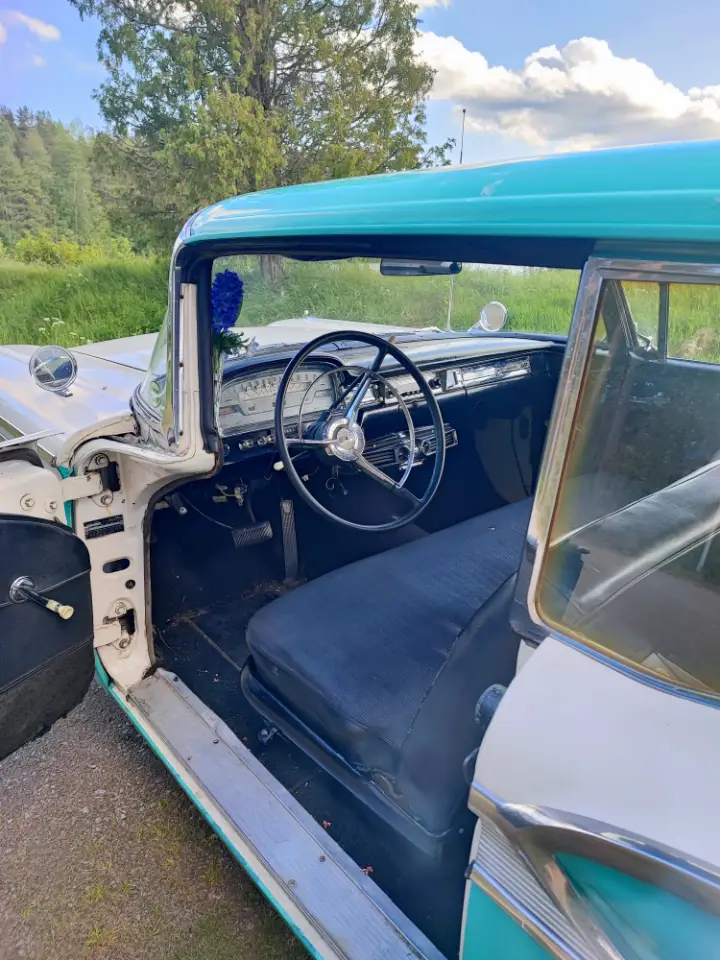Ford 1959 Ford fairlane 500 club Victoria ht -59 till salu i Vetlanda – bild 1 av 8