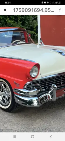 Ford 1956 Ford Fairlane Victoria-56  till salu i Höljes – bild 2 av 4