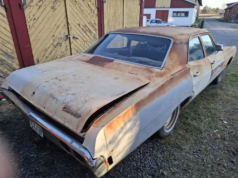 Chevrolet 1968 Chevrolet Bel Air -68 4d Sedan till salu i Sunne – bild 3 av 8