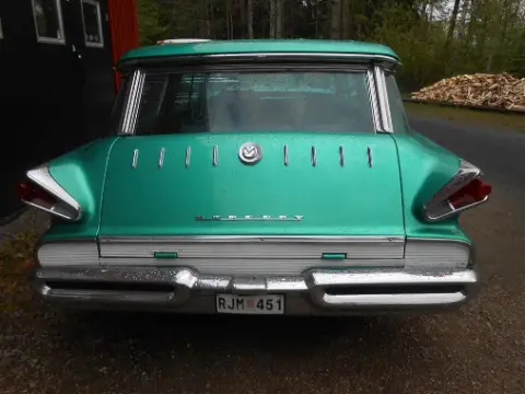 Mercury 1958 Mercury Commuter -58 4dHT SW till salu i Sunne – bild 4 av 8