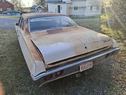 Chevrolet 1968 Chevrolet Bel Air -68 4d Sedan till salu i Sunne – bild 4 av 8