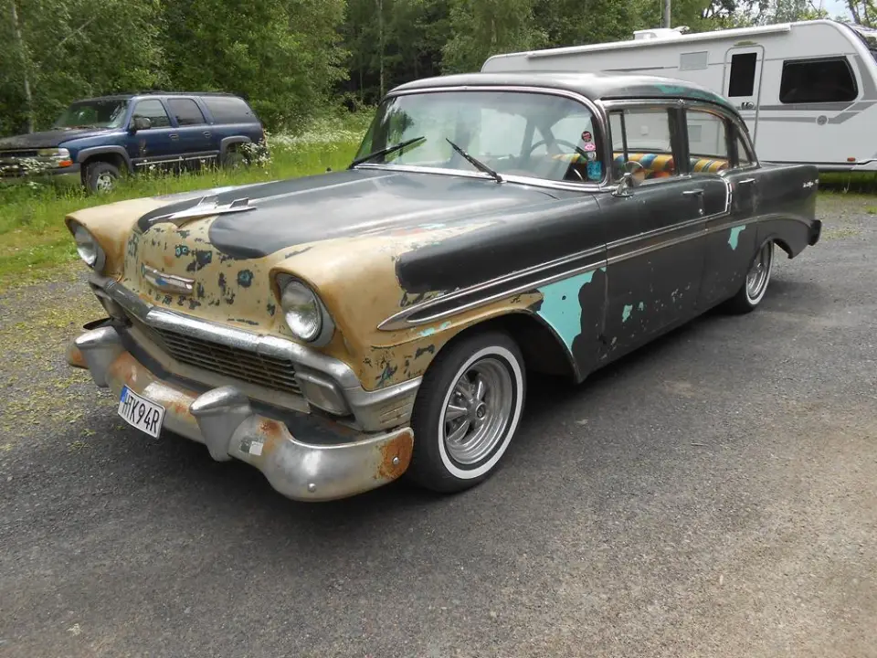 Chevrolet 1956 Chevrolet Bel Air -56 4d Sedan till salu i Sunne – bild 1 av 8