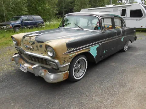 Chevrolet 1956 Chevrolet Bel Air -56 4d Sedan till salu i Sunne – bild 1 av 8