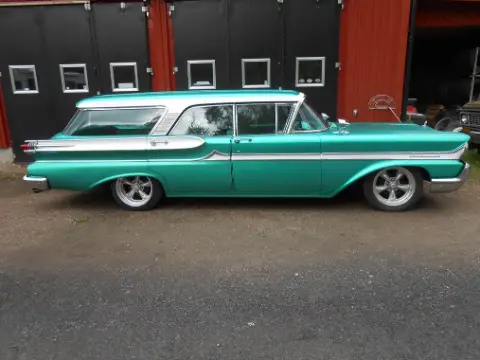 Mercury 1958 Mercury Commuter -58 4dHT SW till salu i Sunne – bild 1 av 8