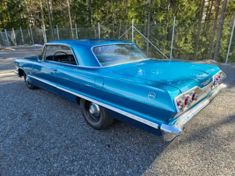 Chevrolet 1963 Chevrolet Impala Sport Coupé 409 till salu i Strängnäs – bild 3 av 8