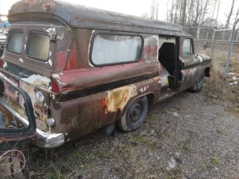 Chevrolet 1966 Cheva C30 lwb ambulans till salu i Gullspång – bild 2 av 4