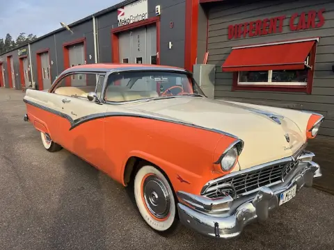 Ford 1956 Ford Fairline Victoria Coupe 1956 till salu i Karlsborg – bild 1 av 8