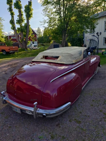 Chrysler 1947 Chrysler custom till salu i Hedemora – bild 6 av 7