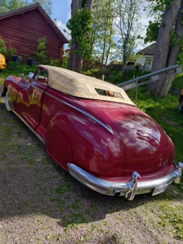 Chrysler 1947 Chrysler custom till salu i Hedemora – bild 3 av 7