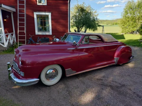 Chrysler 1947 Chrysler custom till salu i Hedemora – bild 4 av 7