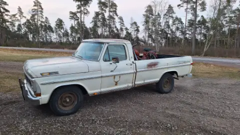 Ford 1970 Ford F100  till salu i Forsheda – bild 1 av 4