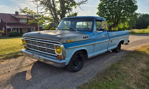 Ford 1971 Ford F100 -71 till salu i Sunne – bild 2 av 4