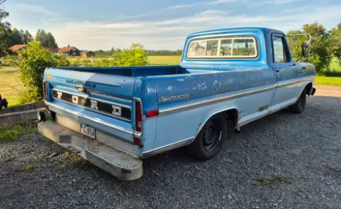 Ford 1971 Ford F100 -71 till salu i Sunne – bild 3 av 4