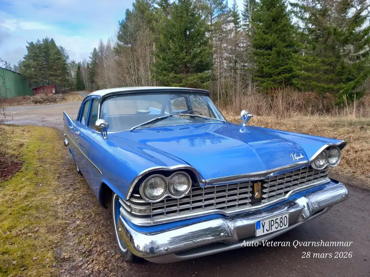 Plymouth 1959 Plymouth Savoy 4d sedan 3 vxl man –59 till salu i Motala – bild 1 av 8