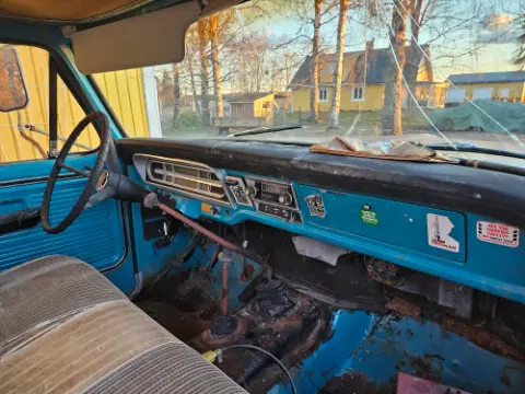 Ford 1968 1968 Ford F100 4×4 till salu i Tidaholm – bild 5 av 8