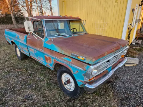 Ford 1968 1968 Ford F100 4×4 till salu i Tidaholm – bild 4 av 8