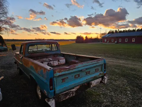Ford 1968 1968 Ford F100 4×4 till salu i Tidaholm – bild 1 av 8