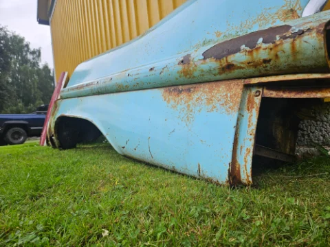 Cadillac 1958 1958 Cadillac 4dr extended deck bakskärmar till salu i Tidaholm – bild 7 av 7