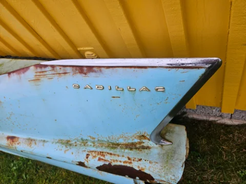 Cadillac 1958 1958 Cadillac 4dr extended deck bakskärmar till salu i Tidaholm – bild 2 av 7