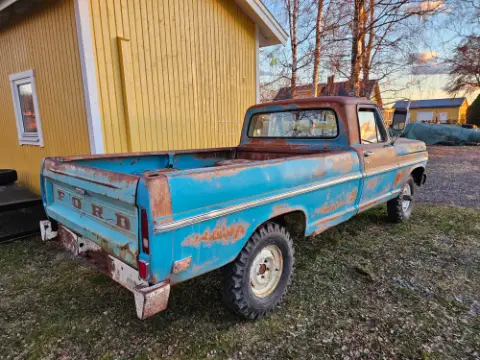 Ford 1968 1968 Ford F100 4×4 till salu i Tidaholm – bild 2 av 8