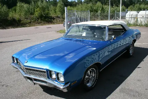Buick 1972 Buick Skylark Custom Convertible till salu i Nybro – bild 2 av 8