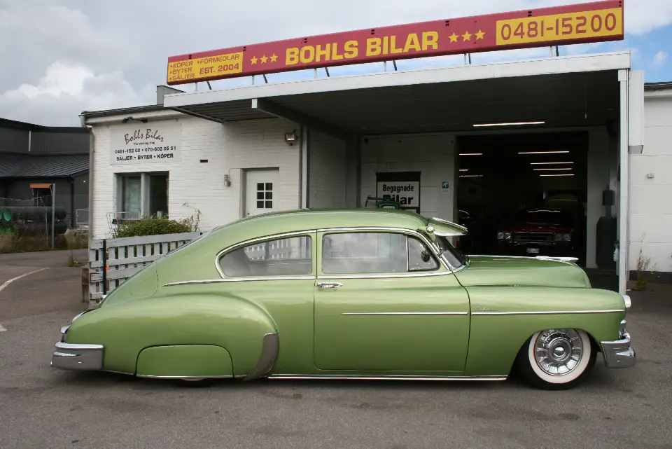 Chevrolet 1950 Chevrolet Deluxe Fleetline till salu i Nybro – bild 1 av 8