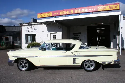 Chevrolet 1958 Chevrolet Impala Sportcoupè  till salu i Nybro – bild 1 av 8