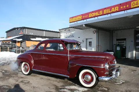 Plymouth 1948 Plymouth Deluxe Business Coupe till salu i Nybro – bild 2 av 8