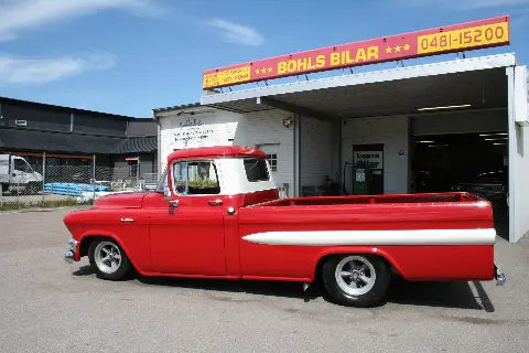 Övriga märken 1957 GMC 100 Fleetside Pickup 350`Cui med Luft till salu i Nybro – bild 2 av 8
