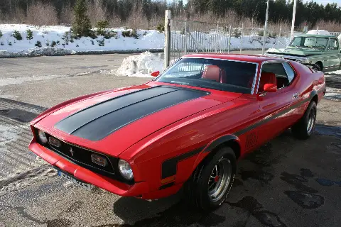 Ford 1971 Ford Mustang Mach1 till salu i Nybro – bild 3 av 8