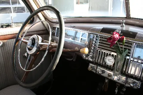 Plymouth 1948 Plymouth Deluxe Business Coupe till salu i Nybro – bild 6 av 8
